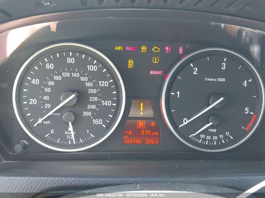 2012 BMW X5 xDrive35D VIN: 5UXZW0C59CL665395 Lot: 39523190