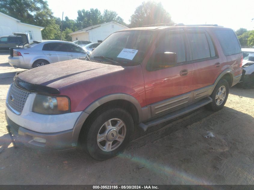 2003 Ford Expedition Eddie Bauer VIN: 1FMFU17L63LB99588 Lot: 39523195