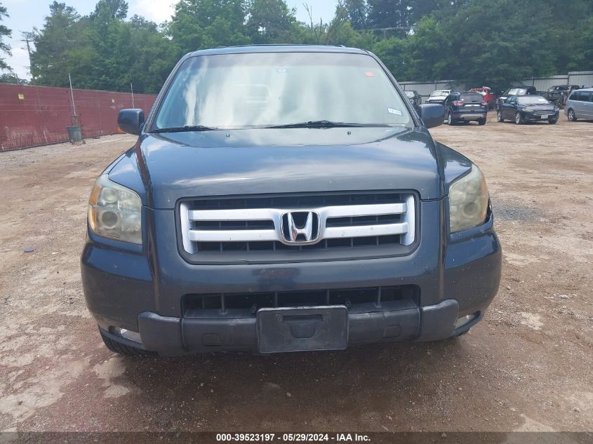 2006 Honda Pilot Ex VIN: 5FNYF28416B038593 Lot: 39523197