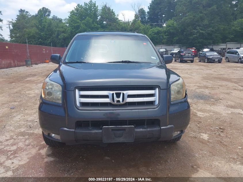 2006 Honda Pilot Ex VIN: 5FNYF28416B038593 Lot: 39523197