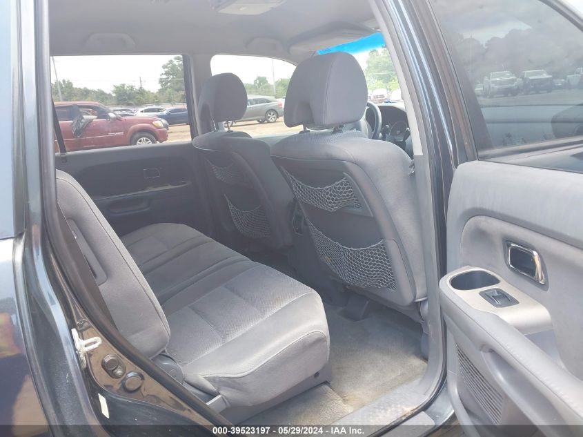 2006 Honda Pilot Ex VIN: 5FNYF28416B038593 Lot: 39523197