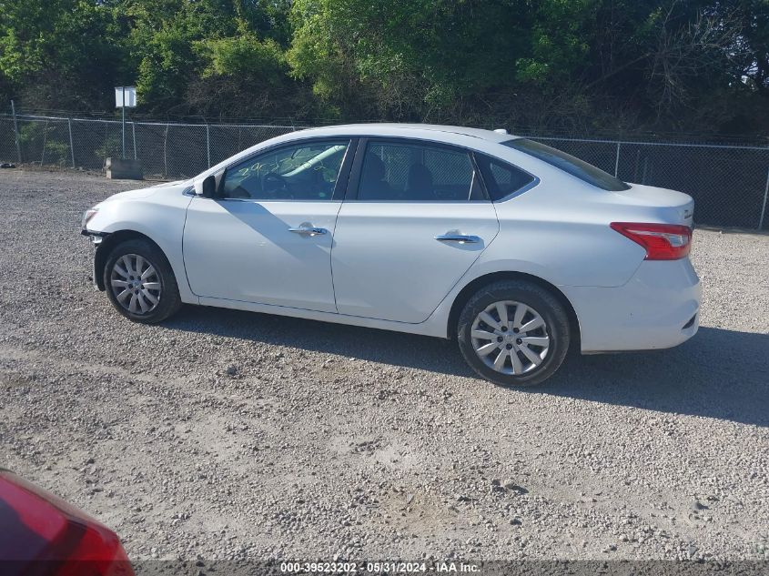 2016 Nissan Sentra Fe+ S/S/Sl/Sr/Sv VIN: 3N1AB7AP2GY238728 Lot: 39523202