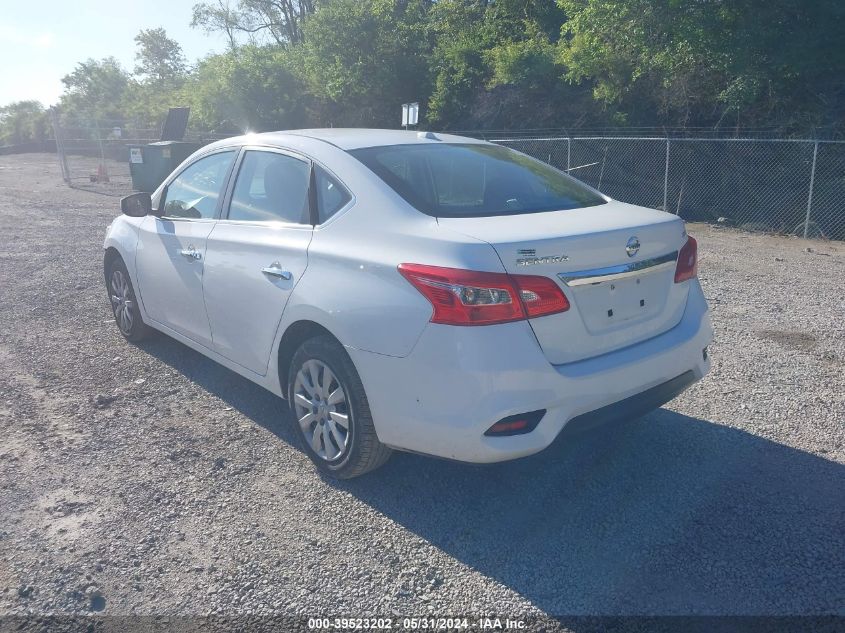 2016 Nissan Sentra Fe+ S/S/Sl/Sr/Sv VIN: 3N1AB7AP2GY238728 Lot: 39523202