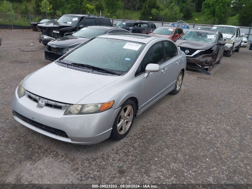 2008 Honda Civic Ex VIN: 1HGFA16868L026916 Lot: 39523203