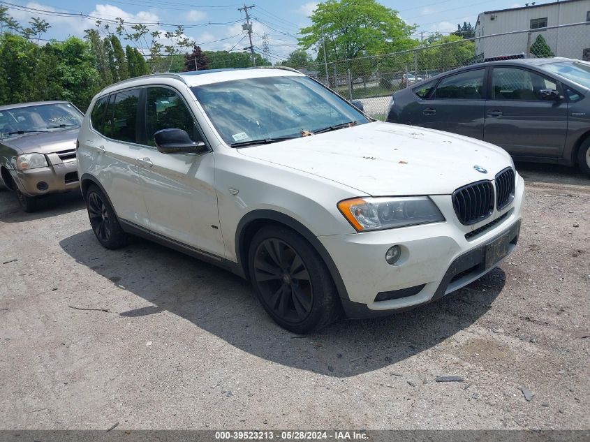 2013 BMW X3 xDrive35I VIN: 5UXWX7C53DL983216 Lot: 39523213