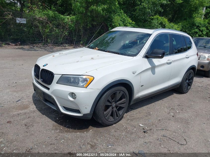 2013 BMW X3 xDrive35I VIN: 5UXWX7C53DL983216 Lot: 39523213