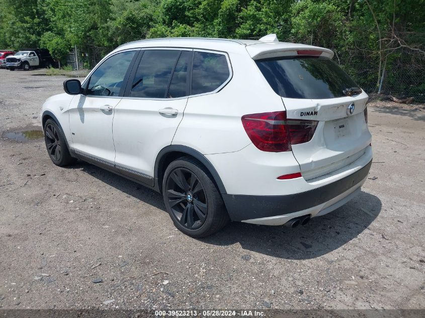 2013 BMW X3 xDrive35I VIN: 5UXWX7C53DL983216 Lot: 39523213