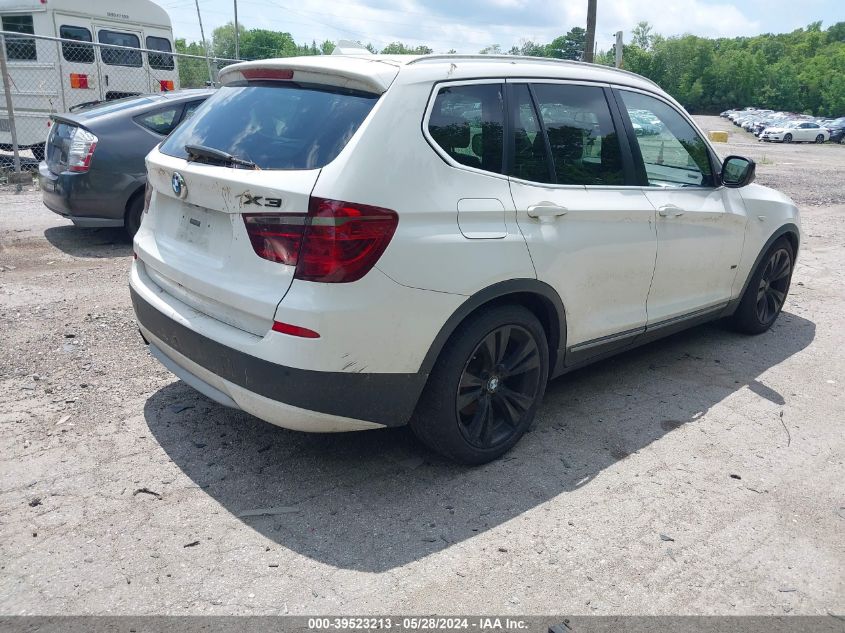 2013 BMW X3 xDrive35I VIN: 5UXWX7C53DL983216 Lot: 39523213