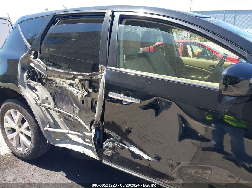 2014 Nissan Murano Le/S/Sl/Sv VIN: JN8AZ1MU0EW407550 Lot: 39523228