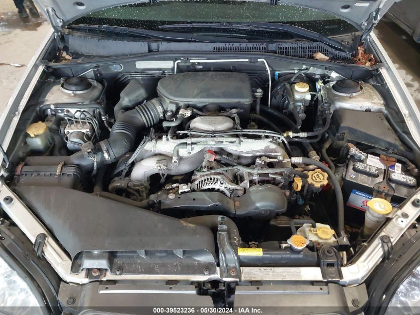 2007 Subaru Legacy 2.5I VIN: 4S3BP616177323825 Lot: 39523236