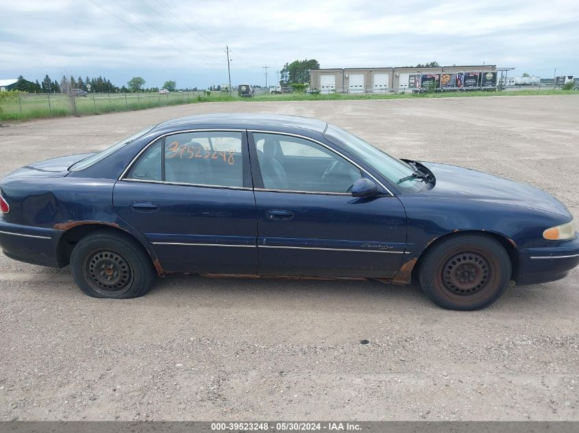 2000 Buick Century Custom VIN: 2G4WS52J1289392 Lot: 39523248