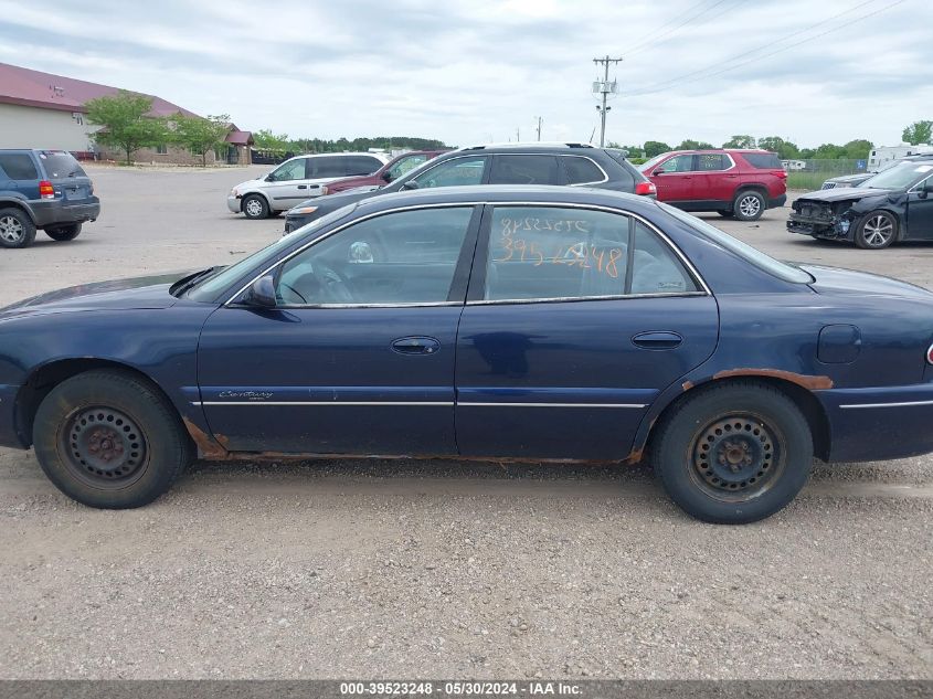 2000 Buick Century Custom VIN: 2G4WS52J1289392 Lot: 39523248