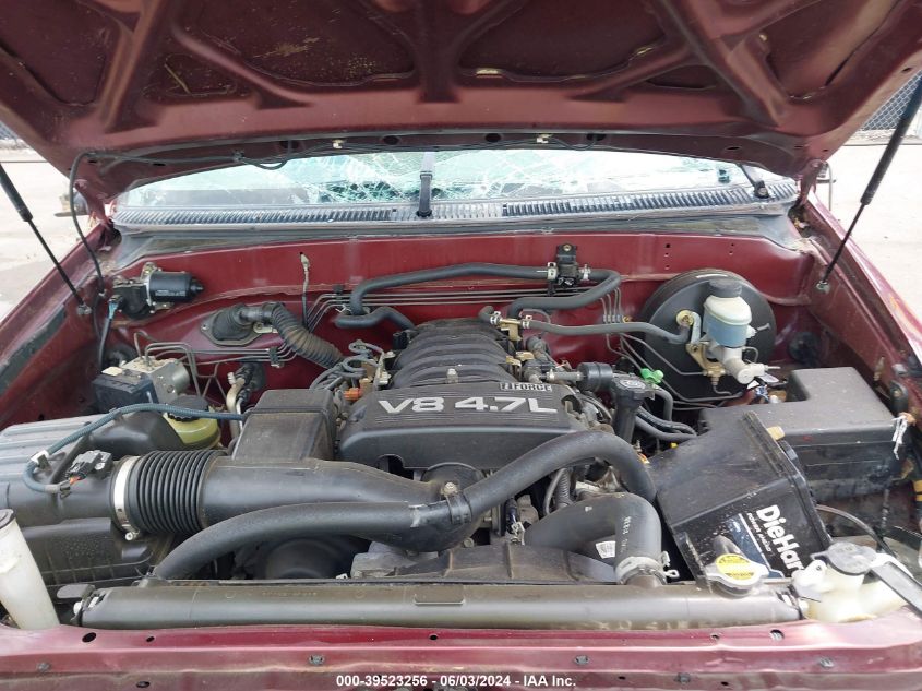 2005 Toyota Tundra Ltd V8 VIN: 5TBRT381X5S471616 Lot: 39523256