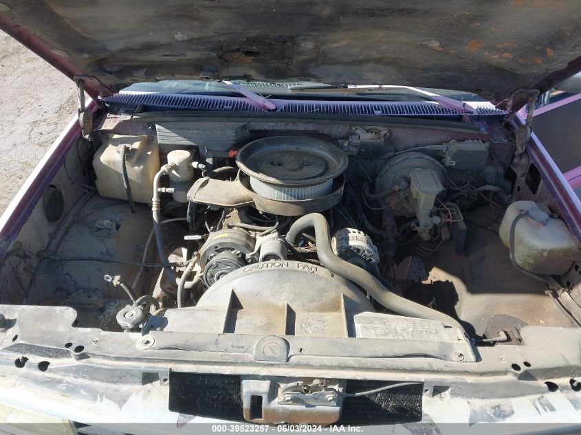 1992 Chevrolet Gmt-400 K2500 VIN: 2GBFK29KXN1141436 Lot: 39523257