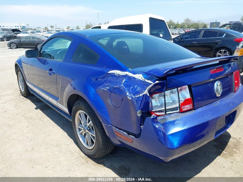 2005 Ford Mustang V6 Deluxe/V6 Premium VIN: 1ZVFT80N355183896 Lot: 39523259