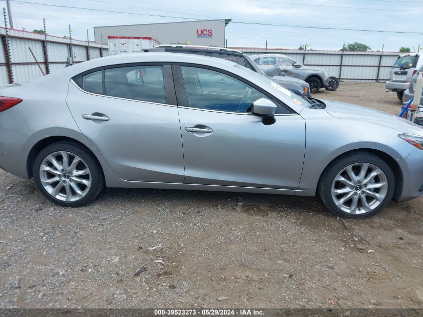 2014 Mazda Mazda3 S Grand Touring VIN: JM1BM1W37E1149866 Lot: 39523273