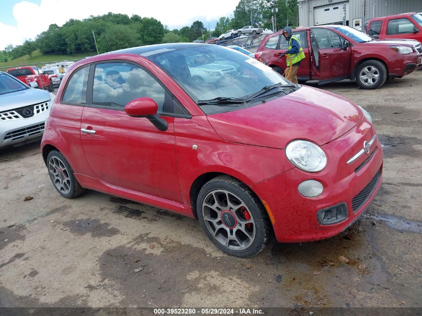 2012 Fiat 500 Sport VIN: 3C3CFFBR4CT102407 Lot: 39523280