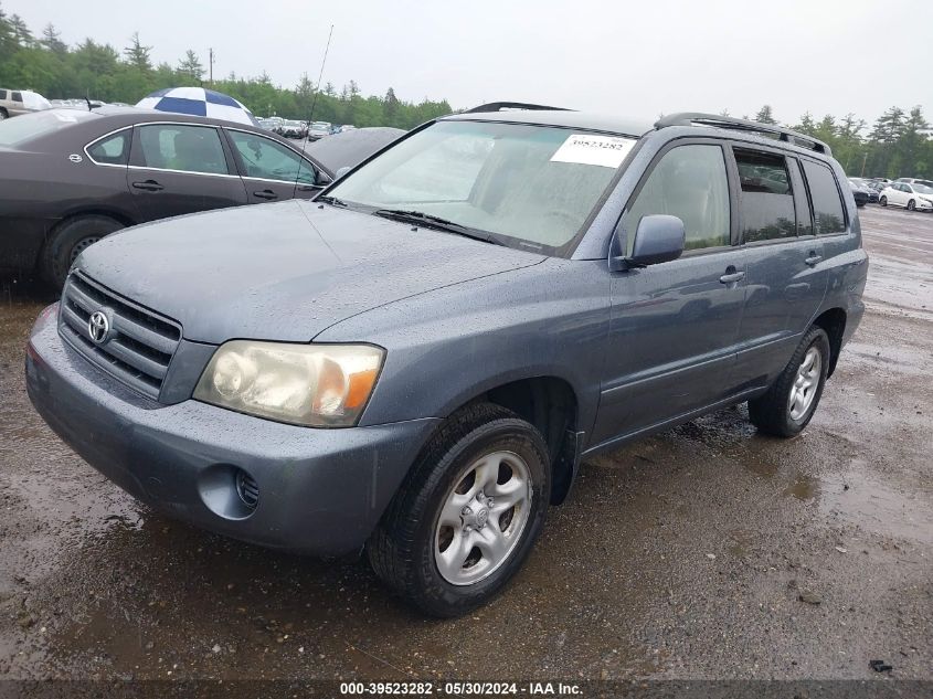 2004 Toyota Highlander VIN: JTEGD21A640089533 Lot: 39523282