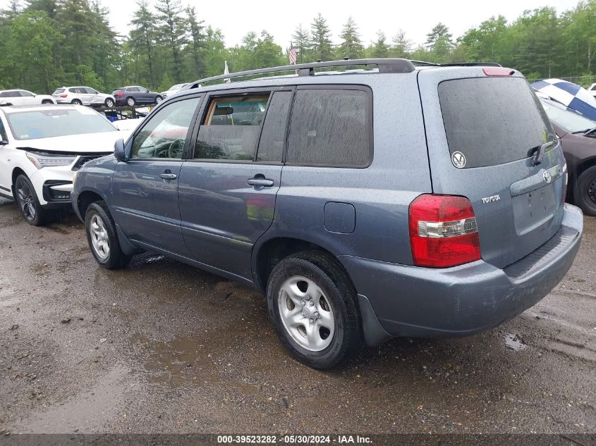 2004 Toyota Highlander VIN: JTEGD21A640089533 Lot: 39523282