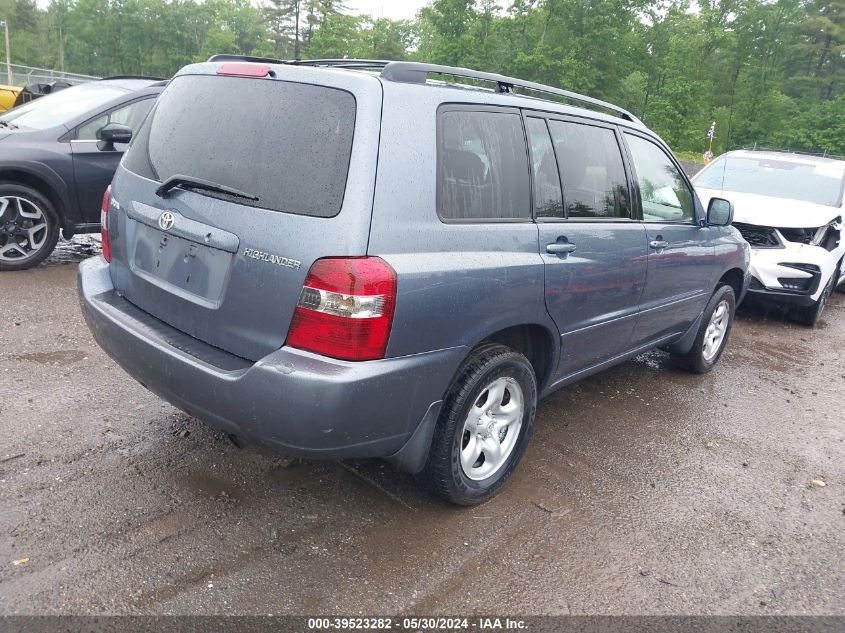 2004 Toyota Highlander VIN: JTEGD21A640089533 Lot: 39523282