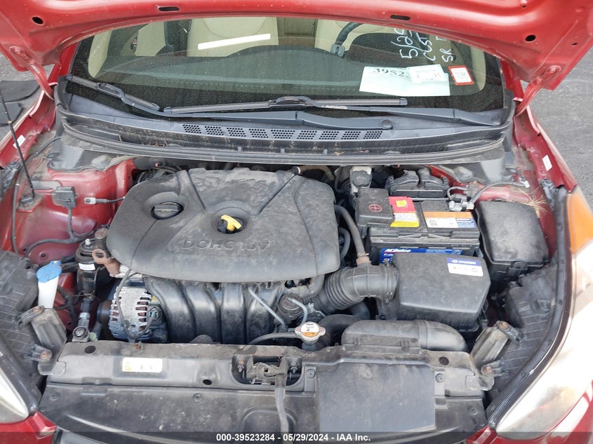 2012 Hyundai Elantra Gls (Ulsan Plant) VIN: KMHDH4AE0CU429224 Lot: 39523284