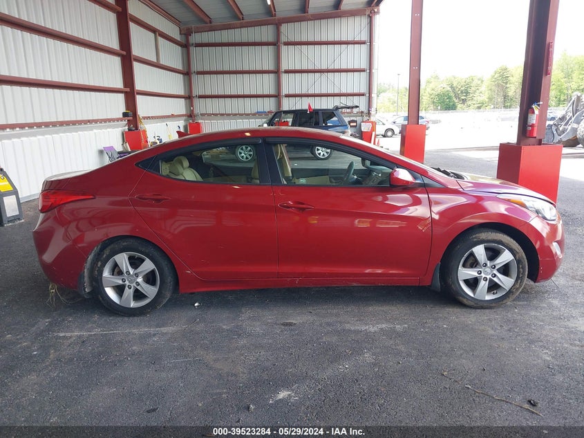 2012 Hyundai Elantra Gls (Ulsan Plant) VIN: KMHDH4AE0CU429224 Lot: 39523284