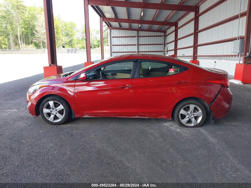 2012 Hyundai Elantra Gls (Ulsan Plant) VIN: KMHDH4AE0CU429224 Lot: 39523284