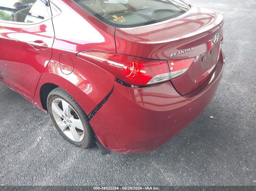 2012 Hyundai Elantra Gls (Ulsan Plant) VIN: KMHDH4AE0CU429224 Lot: 39523284