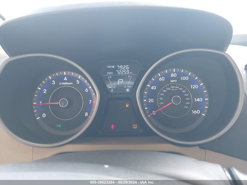 2012 Hyundai Elantra Gls (Ulsan Plant) VIN: KMHDH4AE0CU429224 Lot: 39523284