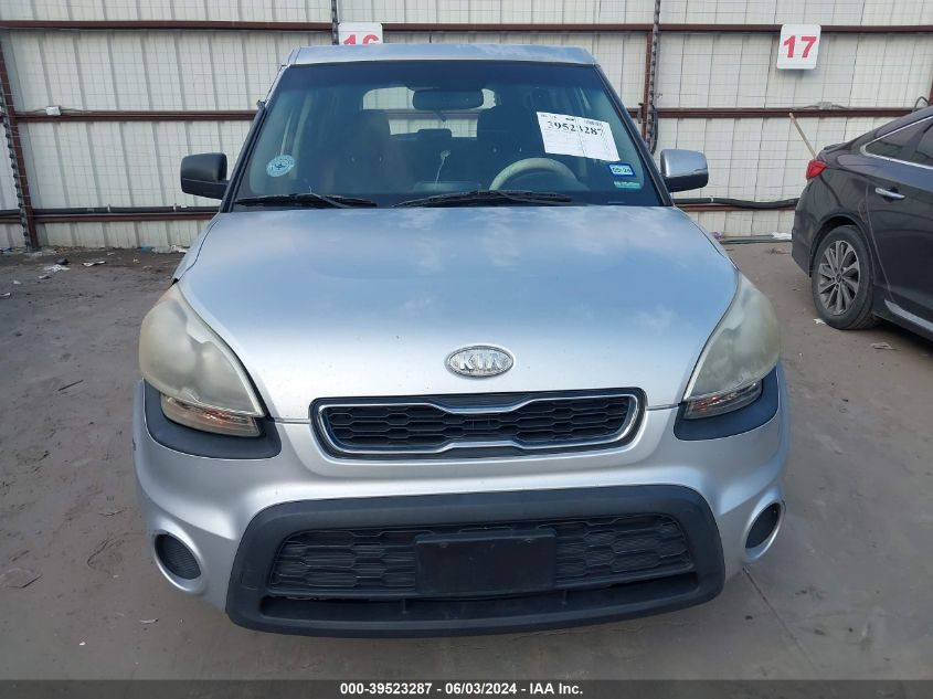 2012 Kia Soul + VIN: KNDJT2A66C7411800 Lot: 39523287