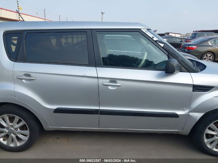 2012 Kia Soul + VIN: KNDJT2A66C7411800 Lot: 39523287