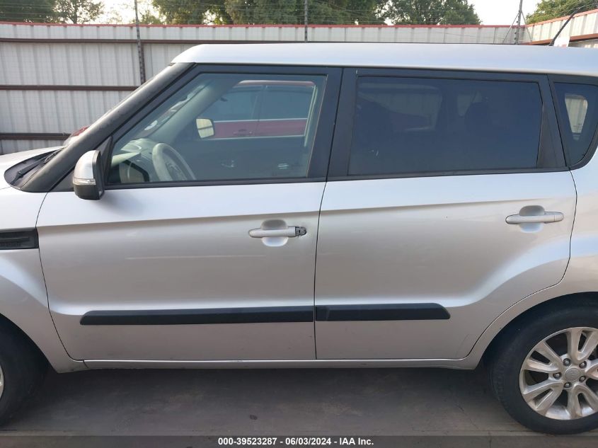 2012 Kia Soul + VIN: KNDJT2A66C7411800 Lot: 39523287