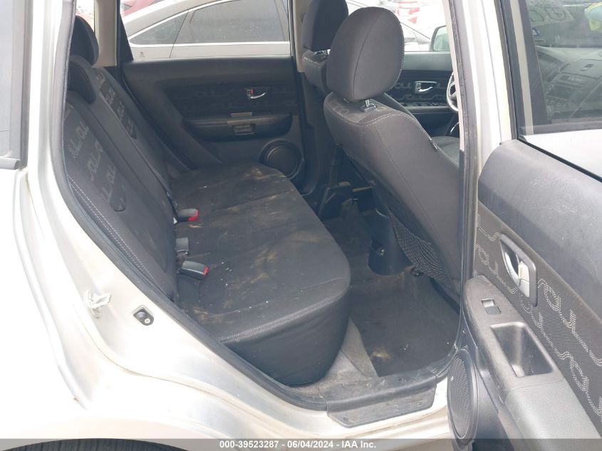 2012 Kia Soul + VIN: KNDJT2A66C7411800 Lot: 39523287