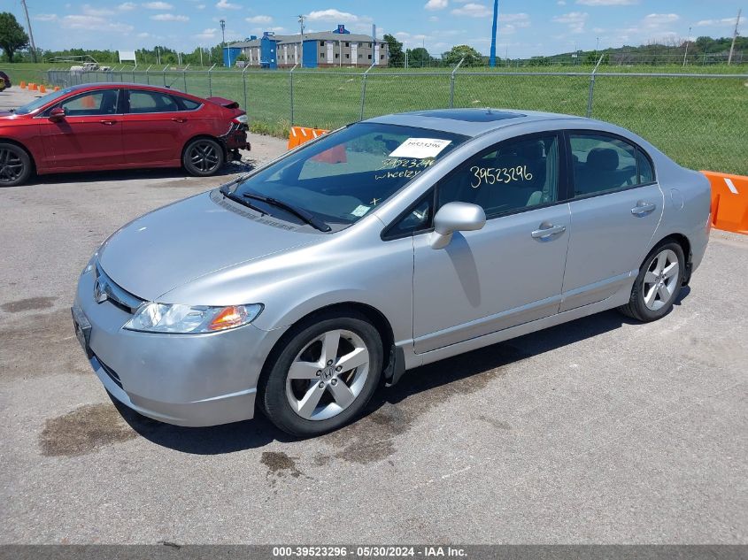 2007 Honda Civic Ex VIN: 1HGFA16867L101449 Lot: 39523296