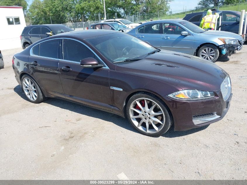 2013 Jaguar Xf Supercharged VIN: SAJWA0HE0DMS56016 Lot: 39523299