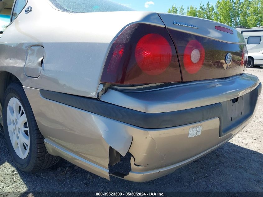 2002 Chevrolet Impala VIN: 2G1WF52E929181079 Lot: 39523300