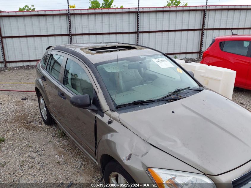 2007 Dodge Caliber Sxt VIN: 1B3HB48B57D150426 Lot: 39523306