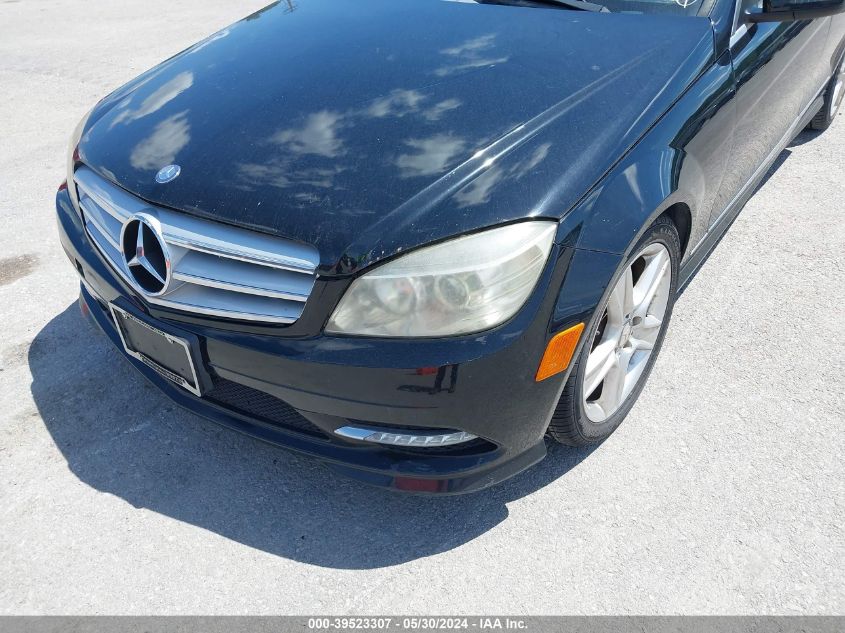 2011 Mercedes-Benz C 300 Luxury 4Matic/Sport 4Matic VIN: WDDGF8BB2BR163635 Lot: 39523307