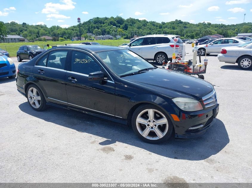 2011 Mercedes-Benz C 300 Luxury 4Matic/Sport 4Matic VIN: WDDGF8BB2BR163635 Lot: 39523307