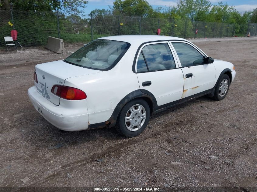 1998 Toyota Corolla Ve VIN: 1NXBR12E8WZ096115 Lot: 39523315