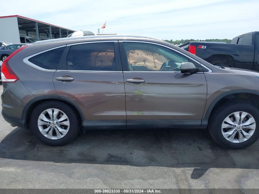 2014 Honda Cr-V Ex-L VIN: 2HKRM4H73EH622493 Lot: 39523330
