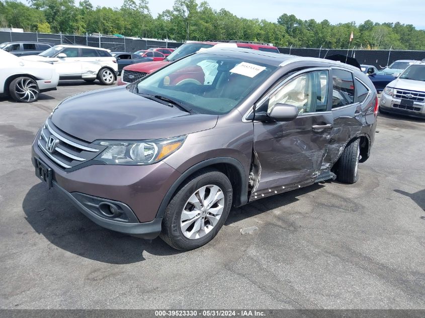 2014 Honda Cr-V Ex-L VIN: 2HKRM4H73EH622493 Lot: 39523330