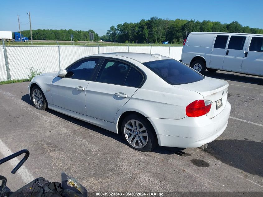 2006 BMW 325I VIN: WBAVB13556PT20540 Lot: 39523343