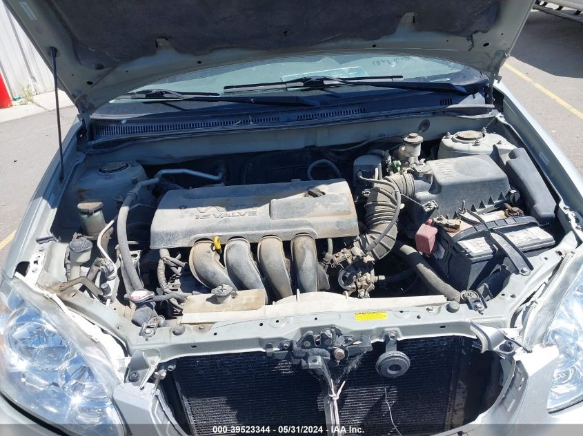 2004 Toyota Corolla Ce VIN: 1NXBR32EX4Z278147 Lot: 39523344