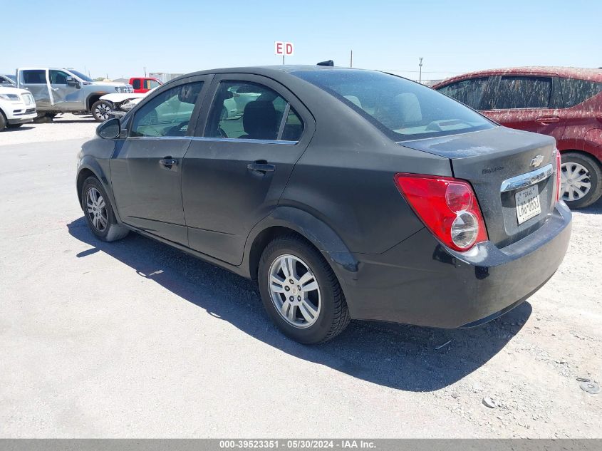 2013 Chevrolet Sonic Lt Auto VIN: 1G1JC5SB0D4122985 Lot: 39523351