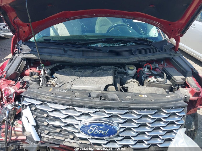 VIN 1FM5K8HT1KGA36430 2019 FORD EXPLORER PLATINUM