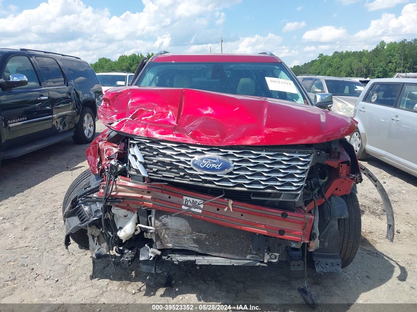 VIN 1FM5K8HT1KGA36430 2019 FORD EXPLORER PLATINUM