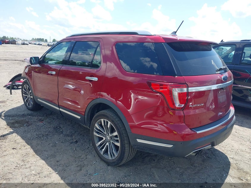 VIN 1FM5K8HT1KGA36430 2019 FORD EXPLORER PLATINUM