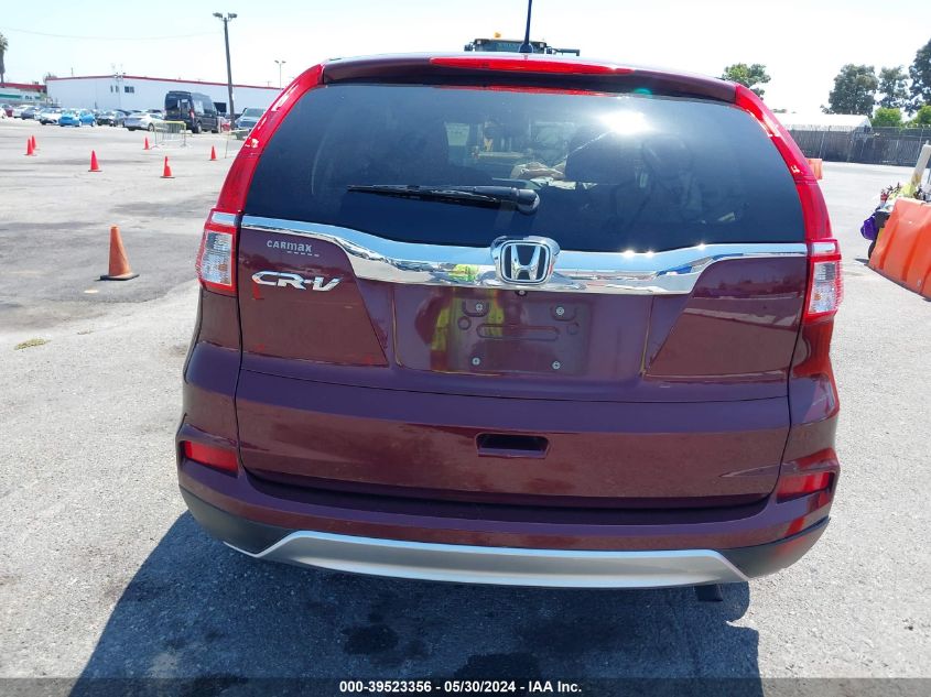 2015 Honda Cr-V Ex VIN: 2HKRM3H58FH544397 Lot: 39523356