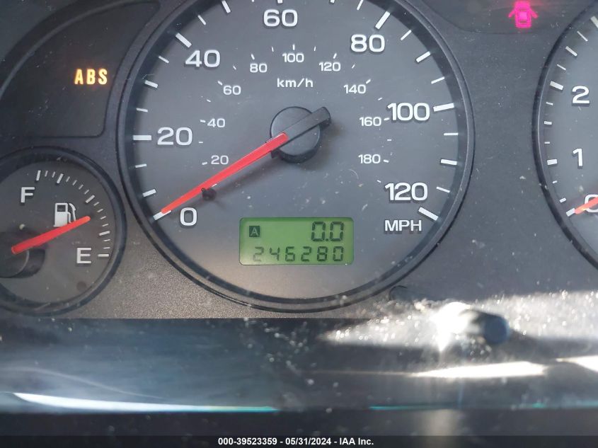 2001 Subaru Forester L VIN: JF1SF63591H751995 Lot: 39523359